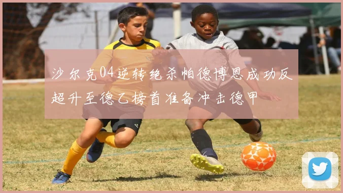 沙尔克04逆转绝杀帕德博恩成功反超升至德乙榜首准备冲击德甲